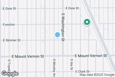 Map image of the property - 912 E Skinner St