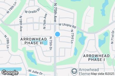 Map image of the property - 19220 N 74th Dr