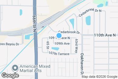 Map image of the property - 6452 109th Ter N