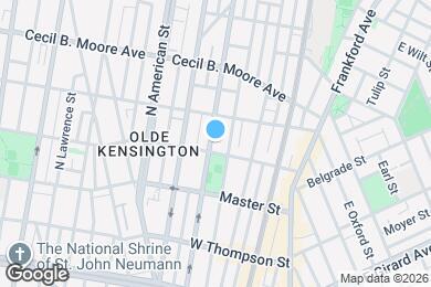 Map image of the property - 1507 N Hancock St