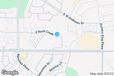 Map image of the property - 3812 E Rock Creek Rd