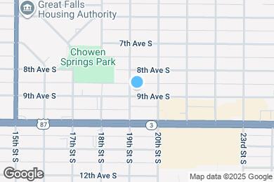Map image of the property - 1905 9th Ave S