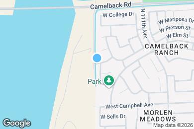 Map image of the property - 4648 N 113th Dr