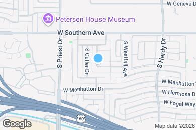 Map image of the property - 3527 S Shafer Dr