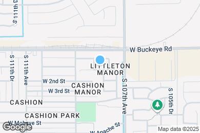 Map image of the property - 10784 W Flanagan St