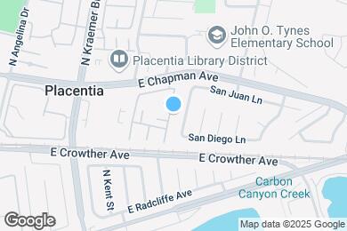 Map image of the property - 218 El Camino Ln