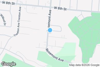 Map image of the property - 556 Rosemont Ave