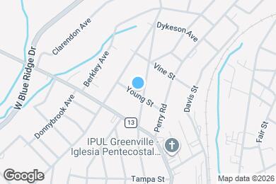 Map image of the property - 203 Brockman Ave