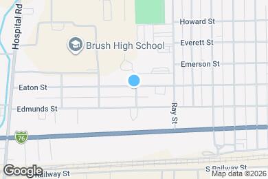 Map image of the property - 1204 Eaton St