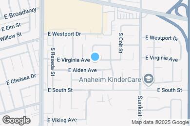 Map image of the property - 2304 E Virginia Ave