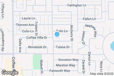 Map image of the property - 3105 Rozanna Ct