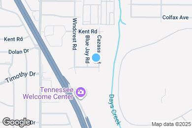 Map image of the property - 3843 Cazassa Rd