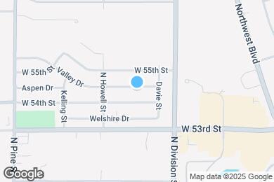 Map image of the property - 1765 Valley Dr