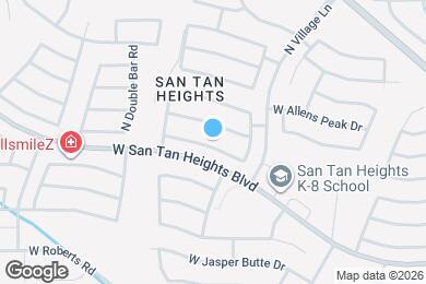 Map image of the property - 2840 W Mineral Butte Dr