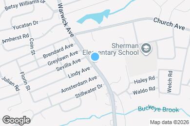 Map image of the property - 2194 Warwick Ave