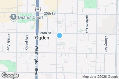Map image of the property - 2624 Adams Ave