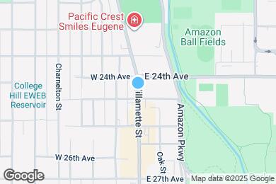 Map image of the property - 2380 Willamette St