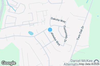 Map image of the property - 1237 Catawba Way