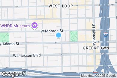 Map image of the property - 1000 W Adams St