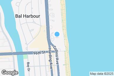 Map image of the property - 9701 Collins Ave