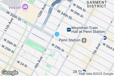 Map image of the property - 363 W 30th St