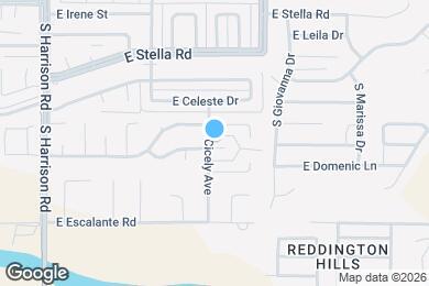 Map image of the property - 9801 E Nicaragua Pl