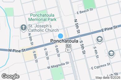 Map image of the property - 153 W Pine St