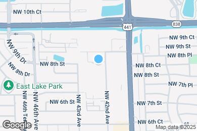 Map image of the property - 669 NW 42nd Ave