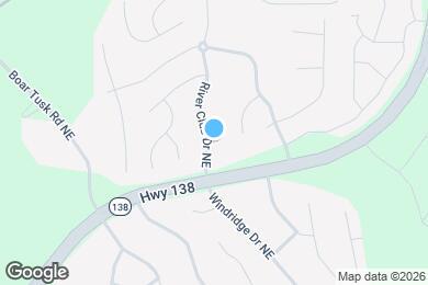 Map image of the property - 1307 River Club Dr NE