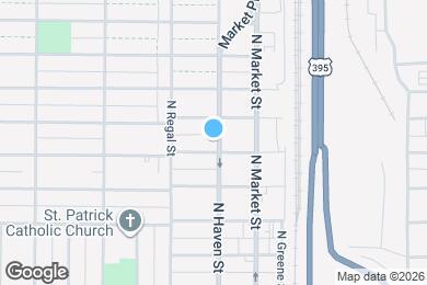 Map image of the property - 5311 N Haven St