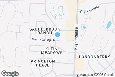 Map image of the property - 8610 Sunny Gallop Dr