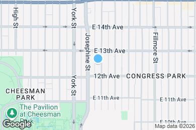 Map image of the property - 1245 Columbine St