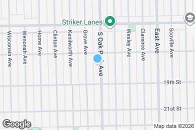 Map image of the property - 1824 Oak Park Ave