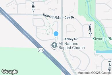 Map image of the property - 2440 Rushmore Dr