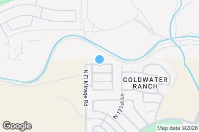 Map image of the property - 12251 W Desert Sun Ln