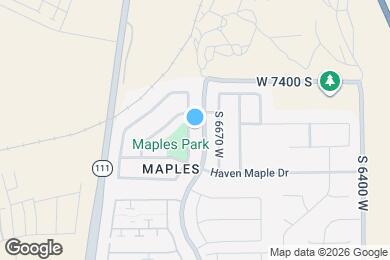 Map image of the property - 7489 S Valley Maple Dr