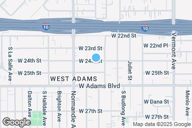 Map image of the property - 1628 W 24th St