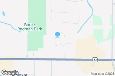 Map image of the property - 1705 Westwood St
