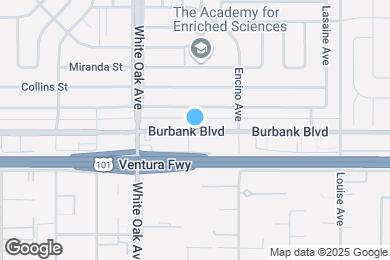 Map image of the property - 17559 Burbank Blvd