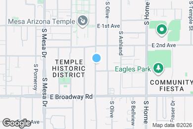 Map image of the property - 249 S Hobson