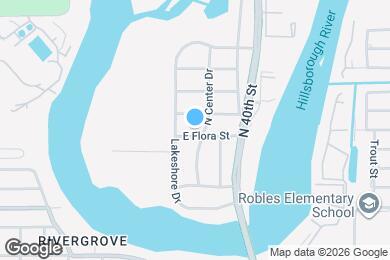 Map image of the property - 3710 E Flora St