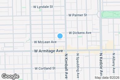 Map image of the property - 3418 W McLean Ave