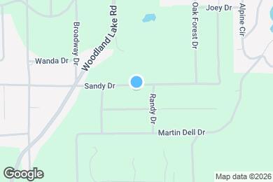 Map image of the property - 20815 Sandy Dr