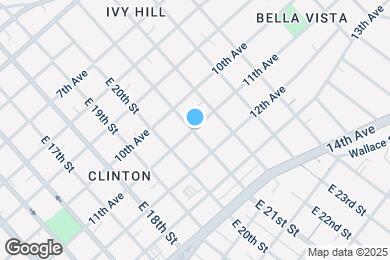 Map image of the property - 2110 11th Ave