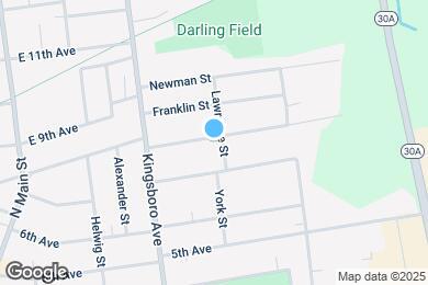 Map image of the property - 32 Walnut St