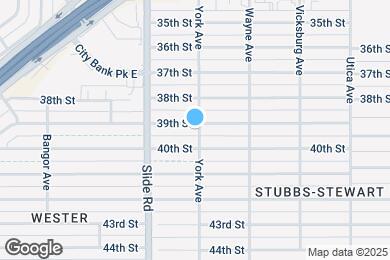 Map image of the property - 5101 39th St