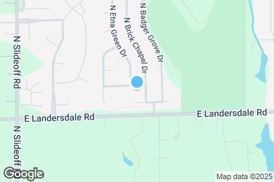 Map image of the property - 6305 E Mariah Hill Ln