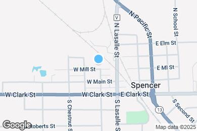 Map image of the property - 200 W Mill St