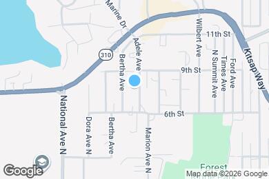 Map image of the property - 629 Adele Ave