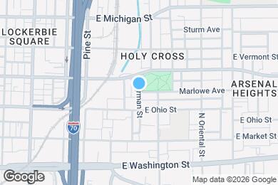 Map image of the property - 1046 Marlowe Ave
